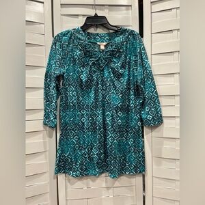 White Stag Printed Top